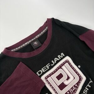 Vintage 90's Def Jam University Long Sleeve Streetwear Hip Hop Size Large